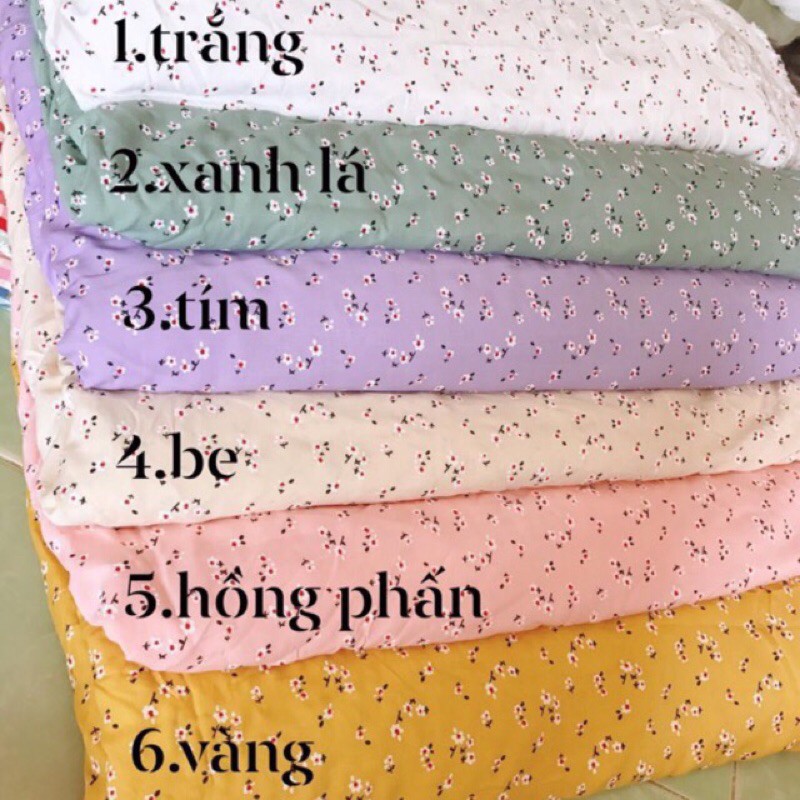 Vải đũi lạnh hoa sao nhị đỏ