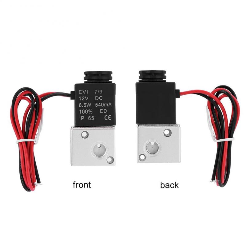 Van khí nén điện từ 3V1-06 DC 12V/24V 3 hướng 2 chiều 1/8"" BSP