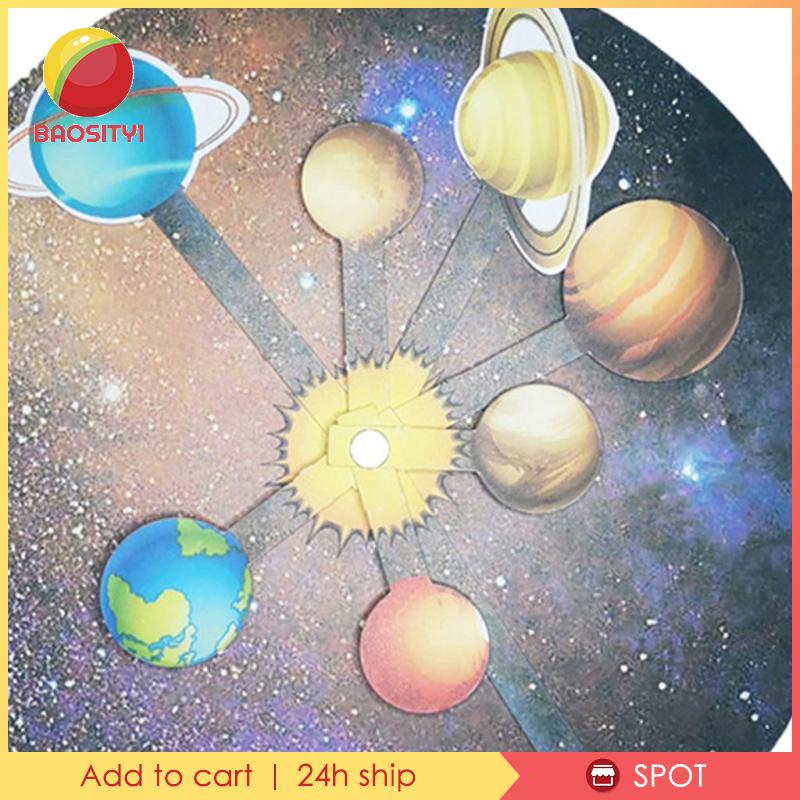 [Baosity1] Bộ Hệ Thống Năng Lượng Mặt Trời Tám Hành Tinh Đồ Chơi Giáo Dục Sớm Cho Trẻ Em