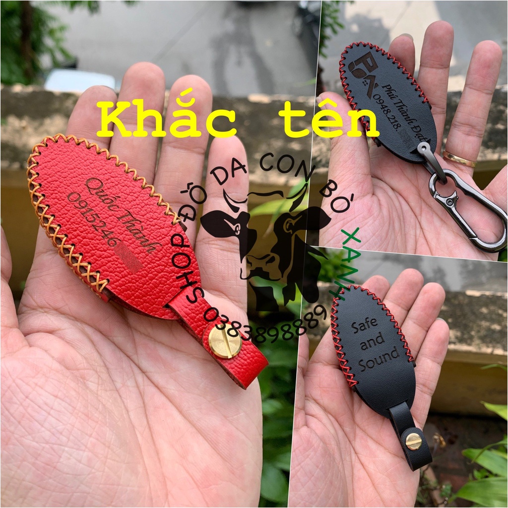 Bao Da Chìa Khoá Nissan Xtrail, Teana, Terra, Navara, Sunny Handmade Da Thật 002