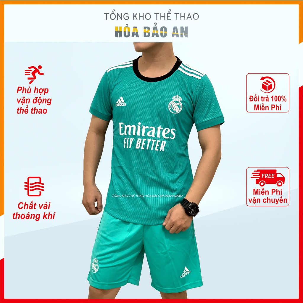 BỘ QUẦN ÁO TRAINING REAL MADRID 2021 2022 – HÀNG THAILAND