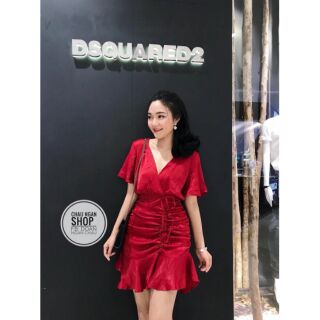 Đầm body đắp chéo,rút dây. Hàng thiết kế, chuyên sỉ