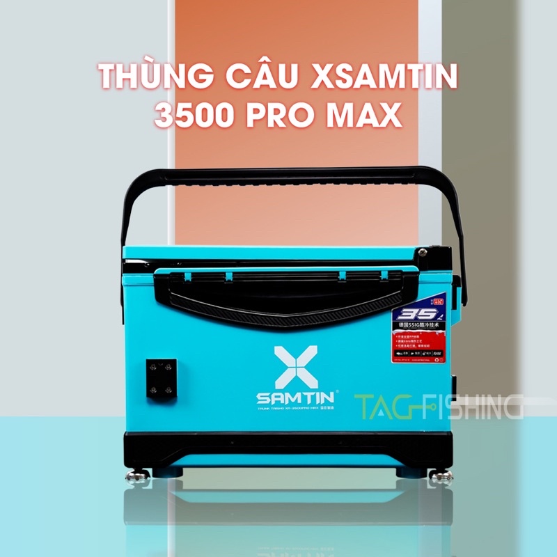 Thùng Xsamtin 35L promax xanh ngọc