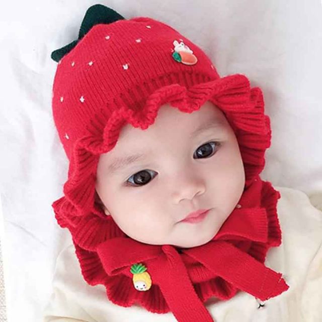 (myphamcaocap199) Mũ len đẹp cho bé Maishop