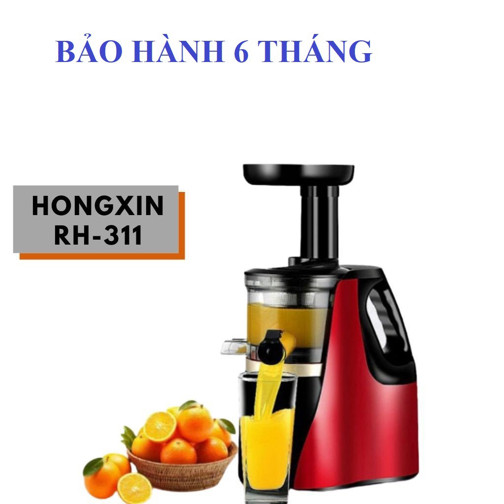 [Mã ELHA22 giảm 6% đơn 300K] MÁY ÉP CHẬM HONGXIN RH-311/ SAVTM JE07 ÉP NƯỚC TRÁI CÂY RAU CỦ QUẢ [BẢO HÀNH 6 THÁNG]