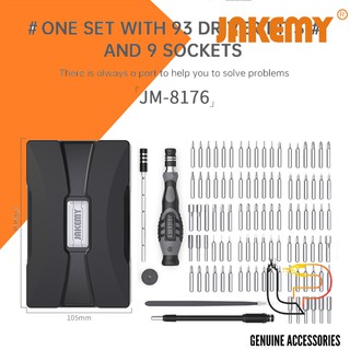 BỘ VÍT ĐA NĂNG 106 MÓN JAKEMY (JM-8176)