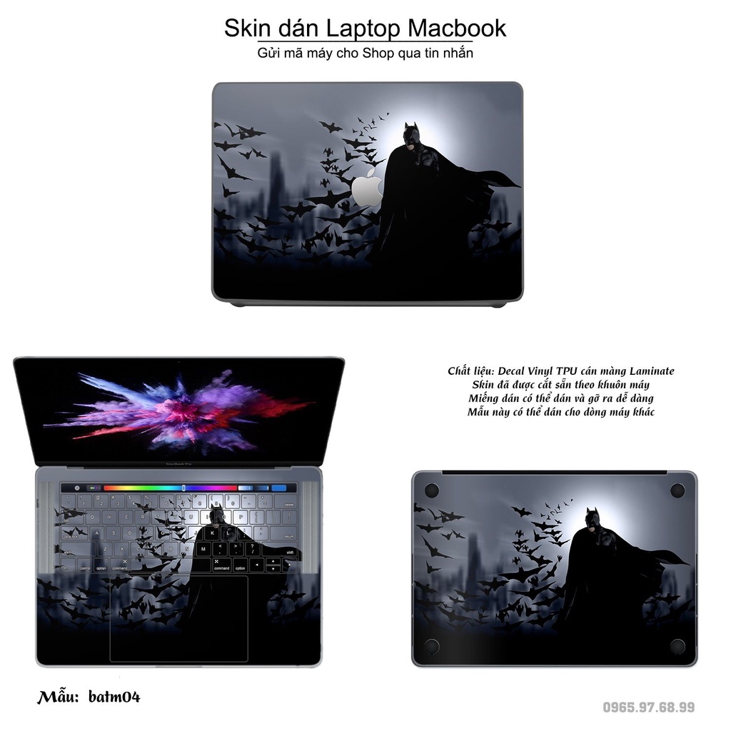 Skin dán Macbook mẫu baby milo - stic265 (đã cắt sẵn, inbox mã máy cho shop)