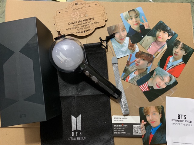 [CÓ SẴN] Đèn cổ vũ LIGHTSTICK Bangtan BOMB SPECIAL EDITION MAP OF THE SOUL hàng unoff không băt bluetooth