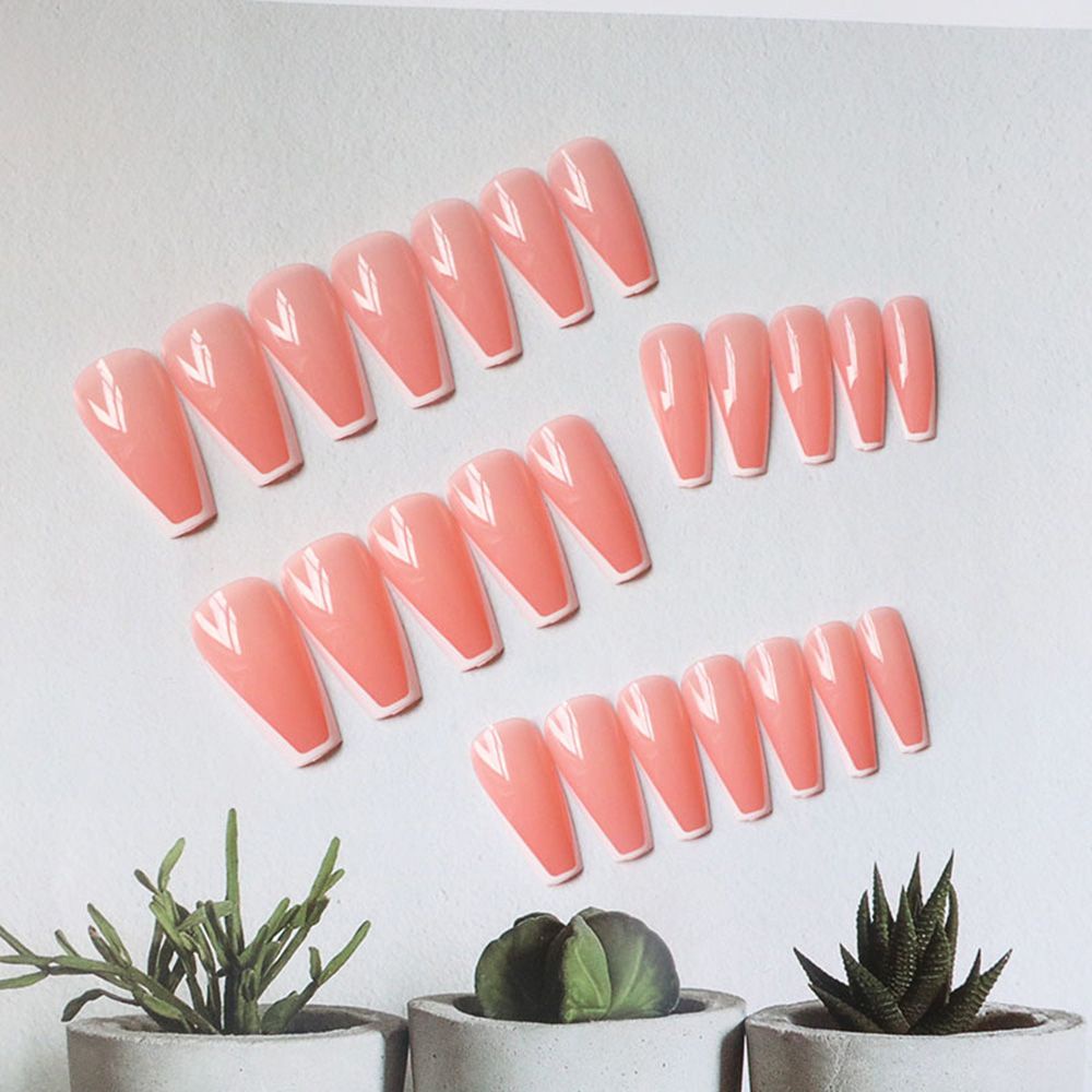 [Hàng mới về] Hộp 24 móng tay giả có thể tháo rời phong cách thời trang cho nữ