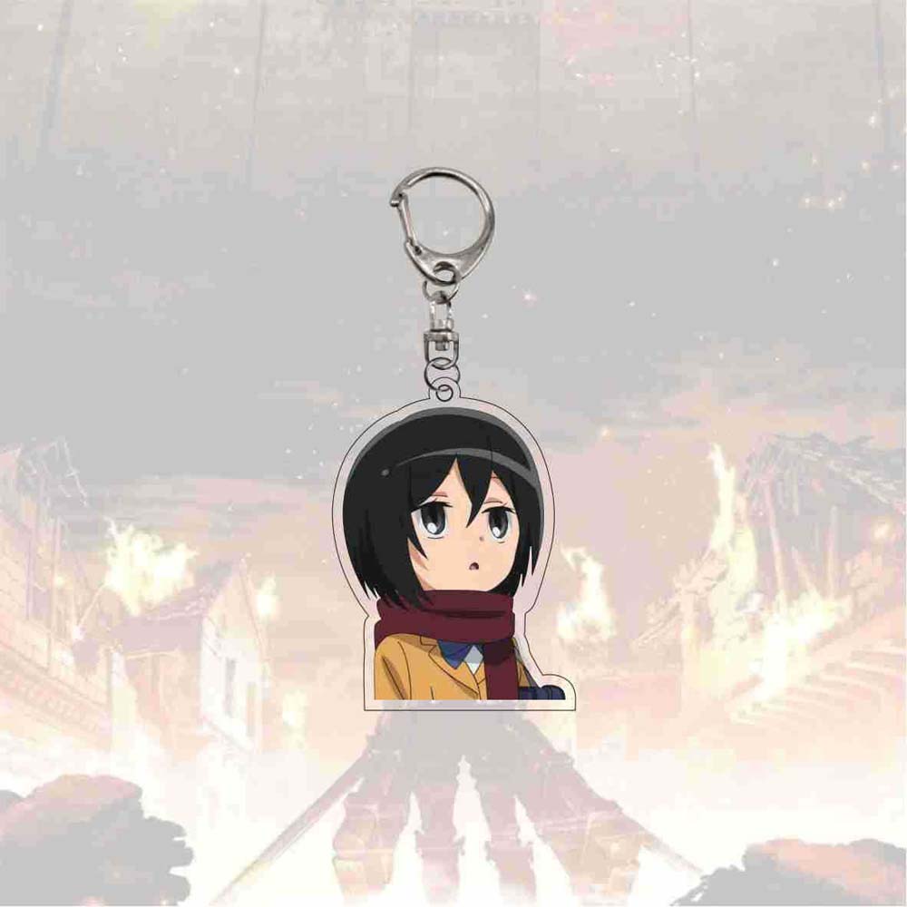 Móc Khóa Hình Nhân Vật Anime Attack On Titan