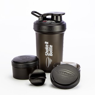 Bình lắc SHAKE IT Lock&Lock, 600ml Màu đen HAP945BLK