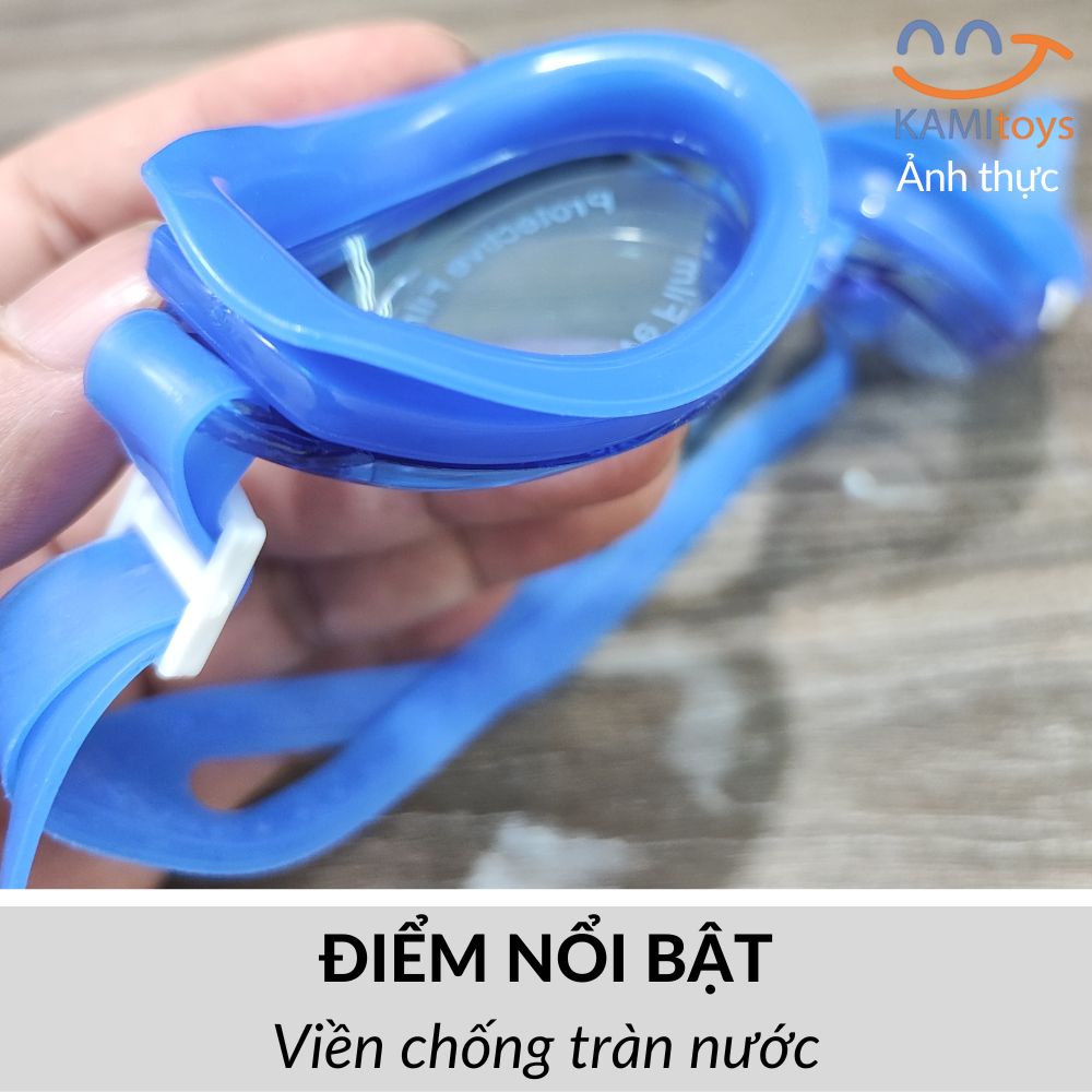Kính bơi cho trẻ em và người lớn có bịt tai (Hộp nhựa) mã 50078
