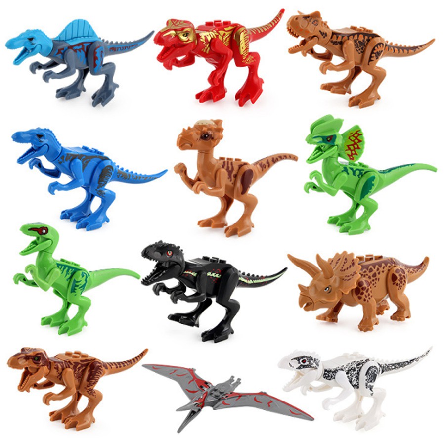 Lắp ráp mô hình đồ chơi Lego Khủng Long New4all Dinosauria Nhựa An Toàn Cho Bé