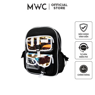 Balo Vải Thời Trang MWC Họa Tiết Hologram Chống Nước Có Ngăn Đựng Laptop Đồ Dùng Cá Nhân Siêu Tiện Ích BALO- 1111