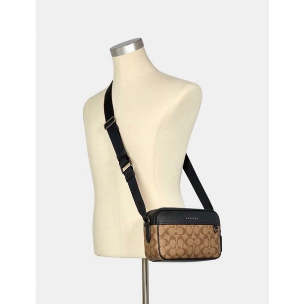TÚI ĐEO COACH GRAHAM CROSSBODY IN SIGNATURE CANVAS