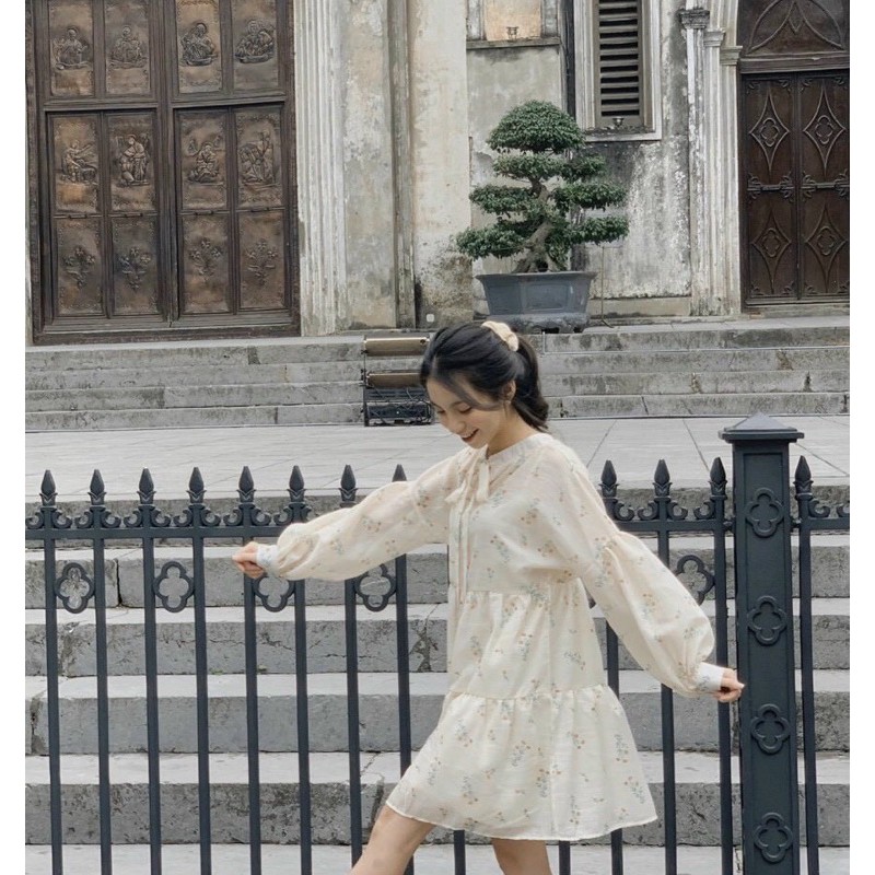 ĐẦM BBD HOA  TAY BỒNG🌼 | BigBuy360 - bigbuy360.vn