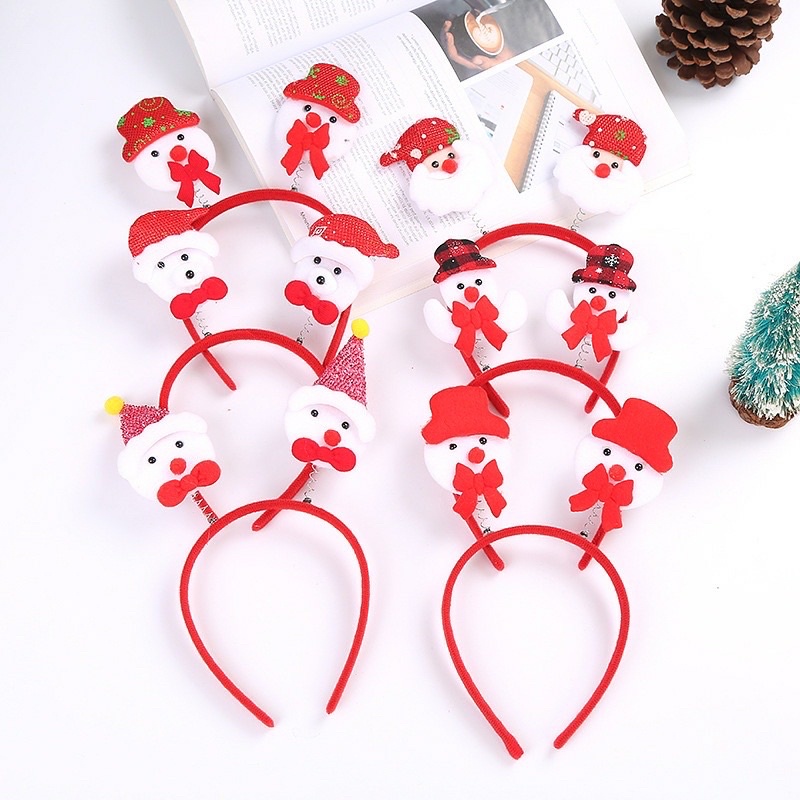 Quà tặng giáng sinh kẹp tóc noel xinh