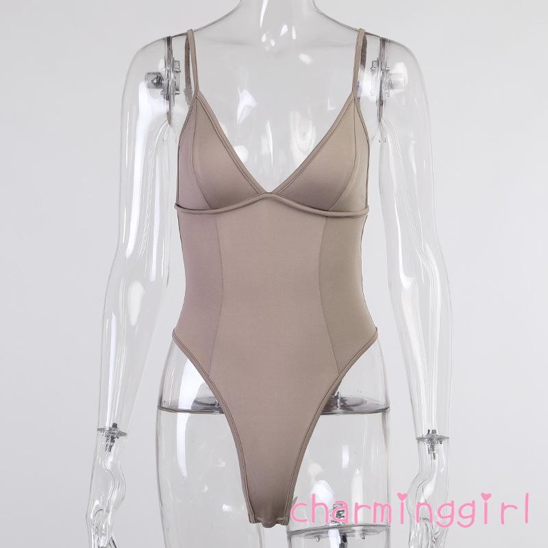 Bodysuit Nữ Không Tay Cổ Chữ V Thời Trang Quyến Rũ | BigBuy360 - bigbuy360.vn