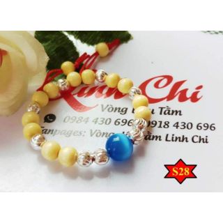 Mã S28 Vòng dâu tằm theo mệnh vía cho bé