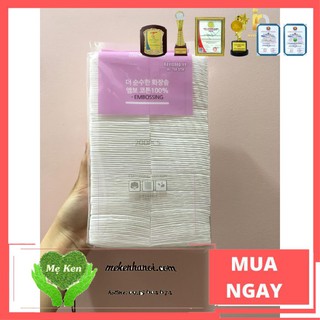 Bông tẩy trang cao cấp Embosing Hàn Quốc loại 200 miếng/gói