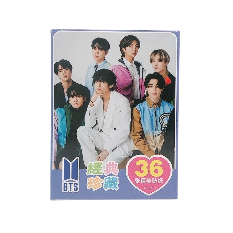 Hộp ảnh nhóm nhạc BTS và Twice 36 ảnh - ảnh thần tượng kpop dành cho fan KP