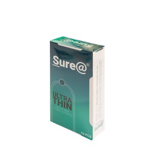 Bao cao su siêu mỏng siêu trơn Sure Ultra Thin - 10 chiếc