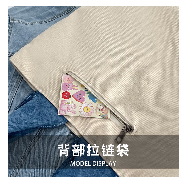 Túi Xách Denim Kích Thước Lớn Phong Cách Hàn Quốc Thời Trang Mới 2022 Cho Nữ