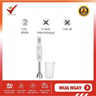 [Mã ELHA22 giảm 6% đơn 300K] Máy xay cầm tay đa năng Philips HR2534/00 - bảo hành 24 tháng