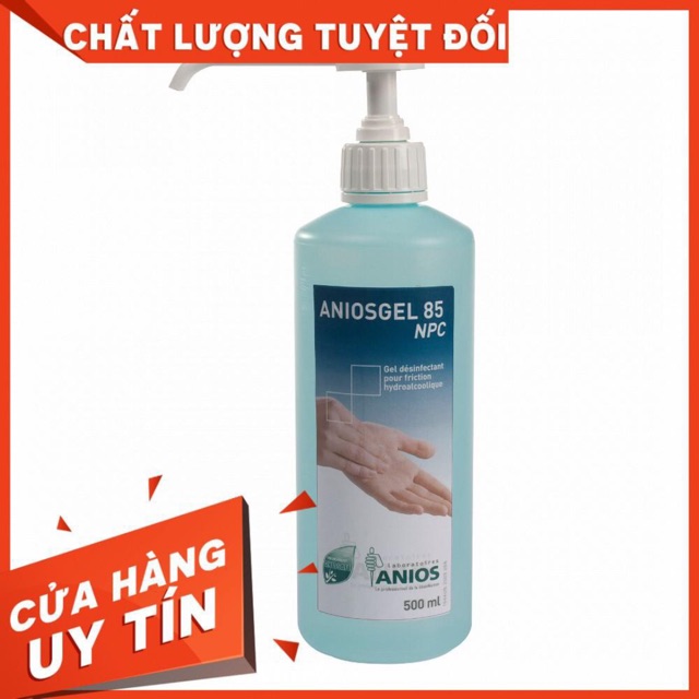 Nước rửa tay khô Anios Gel Pháp 1 lít