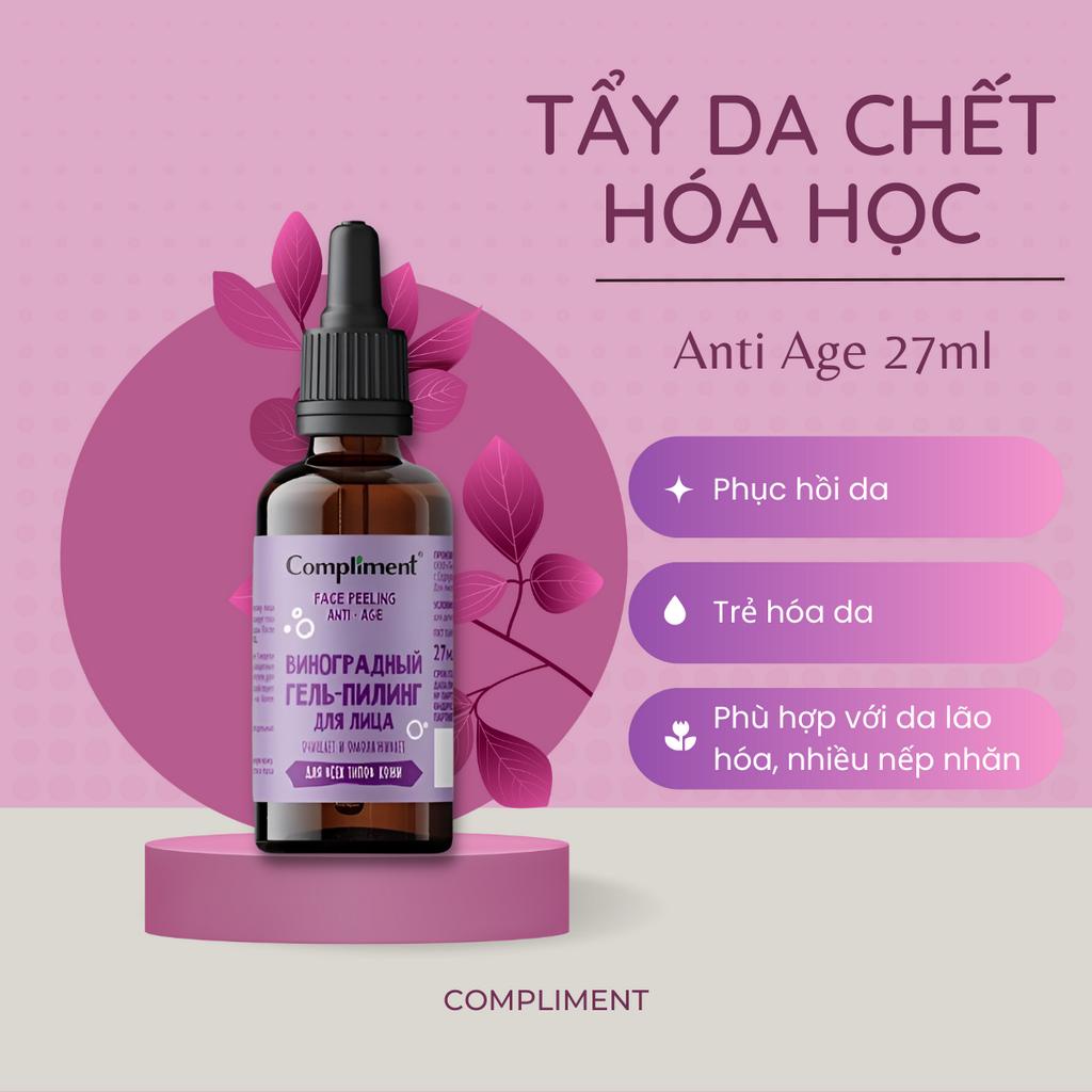 Tẩy Da Chết Hoá Học Peel Da Compliment Anti Age Phục Hồi Và Chống Lão Hoá Da 27ml