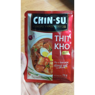 Gói Xốt Gia Vị Thịt Kho Chin-Su 70g