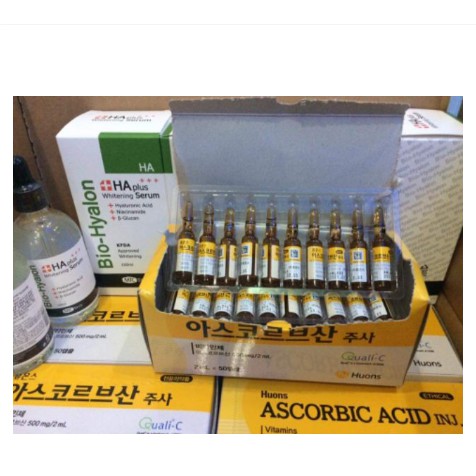 Vitamin C Serum chăm sóc da cao cấp 1 vỉ -10 ống