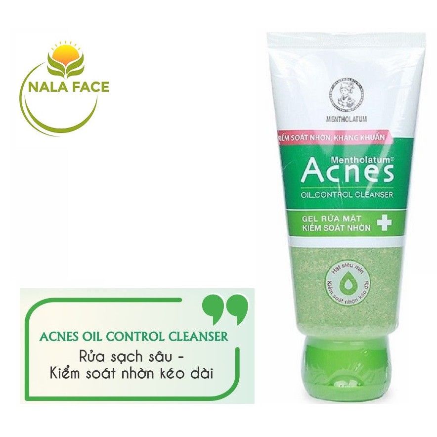 Gel rửa mặt Acnes Oil Control Cleanser 100g