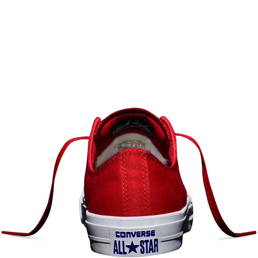 Giày Chuck II AllStar Classic Màu Đỏ Cổ Thấp Nam