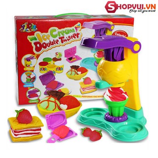 Bộ đất nặn làm Kem cho bé