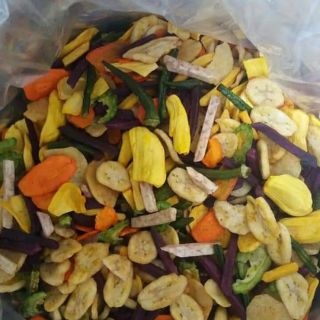 Combo 2 kg trái cây sấy vụn thập cẩm