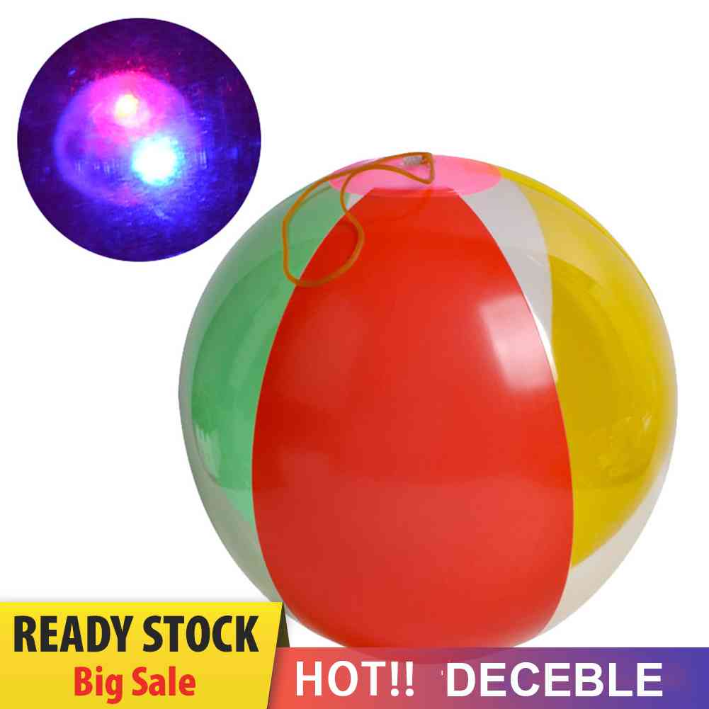 Bóng Bơm Hơi PVC Có Đèn LED 23cm Độc Đáo Cho Bữa Tiệc
