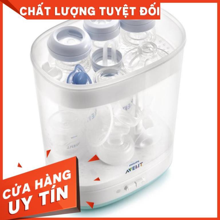 Máy tiệt trùng bình sữa Philips Avent 2 trong 1 SCF922/03