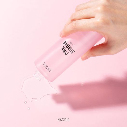 Nước Hoa Hồng NACIFIC Pink AHABHA Toner 150ml