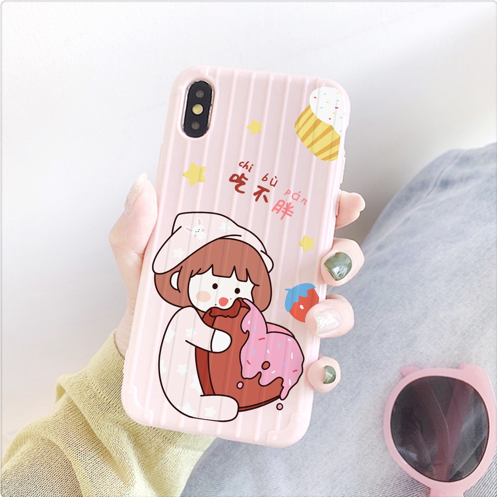 Ốp lưng iphone Cupcake sọc 3D chống va đập 5/5s/6/6plus/6s/6splus/7/7plus/8/8plus/x/xs/11/12/pro/max/plus/promax