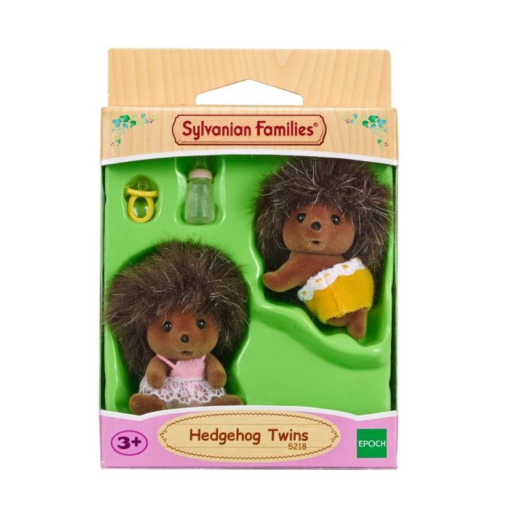Đồ chơi mô hình Bộ bé Nhím sinh đôi Sylvanian Families giúp bé phát triển trí tưởng tượng