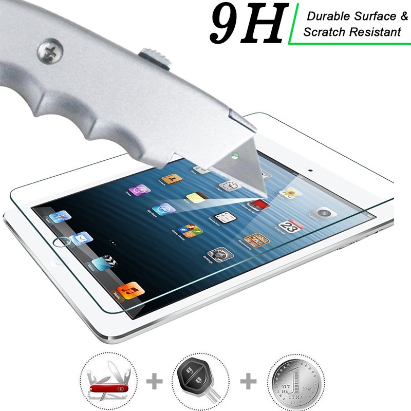 Kính Cường Lực Cứng Cho iPad Mini 1 2 3 4 5 6 Pro Air 4th 5th 6th 7th 8th 9th 10th 9.7 "10.2" 11 "2017 2018 2020 2021 2022ness 9H