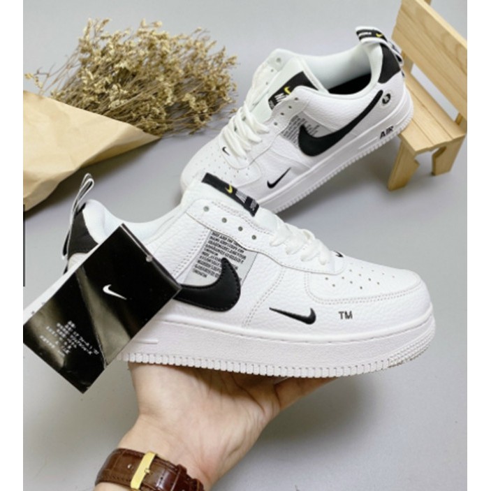Giày Sneaker Trắng Cho Nam Nữ Kiểu Dáng Thời Trang
