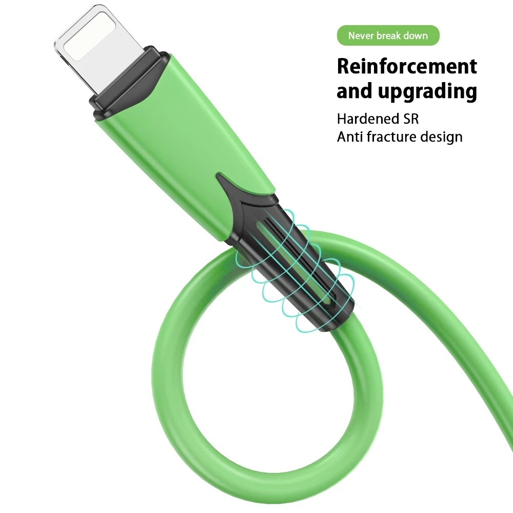 AUGUSTINA Durable Phone Charging 3 In 1 Fast Charging Wire Fast Charging Cable For iPhone12 XS X XR Portable USB To Type-C/Micro Male to Male IOS Plug 3A Type-c Cables