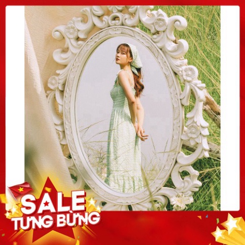 -Hàng nhập khẩu Đầm dài maxi MIEU bo ngực - GJN19 (Xanh) Liên hệ mua hàng 084.209.1989