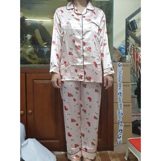 Bộ lụa sau sinh cho mẹ size đại