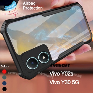 Ốp Điện Thoại Túi Khí Chống Sốc Màu Trong Suốt Cho Vivo Y02S Y02A Y35 5G Y75 Y55 Y02 S S02Y Vivo 5G 4G VivoY02S