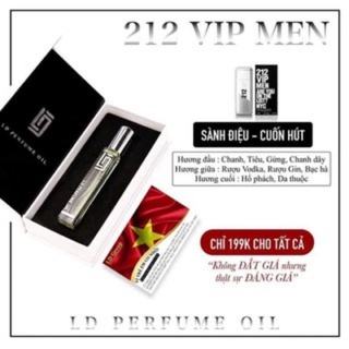 LD PERFUME OIL 212 VIP MEN