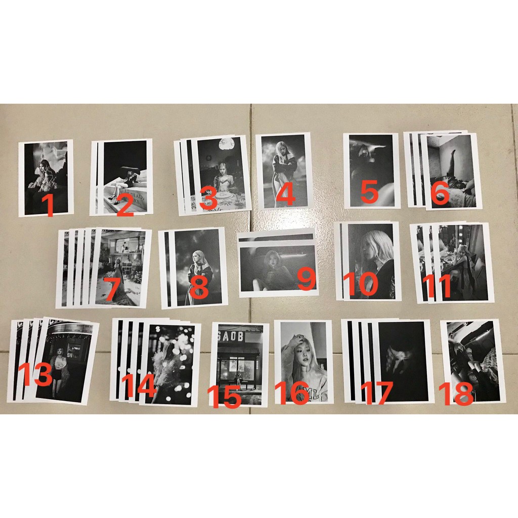 BLACKPINK | Official postcard (ảnh in hình)
