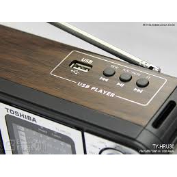ĐÀI RADIO USB TOSHIBA TY-HRU30 FM/AM/SW1-6/